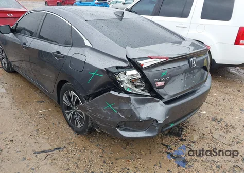 2018 Honda Civic Ex-L z USA, uszkodzony, nr VIN JHMFC1F72JX034458